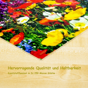 Tischset Platzset abwaschbar Blumenwiese von ARTIPICS